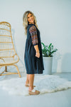 Ethically made Artisan crafted  Maya Embroidered Dress