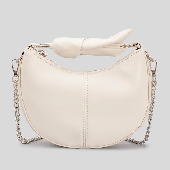 Vegan leather knotted handle Seville handbag 126