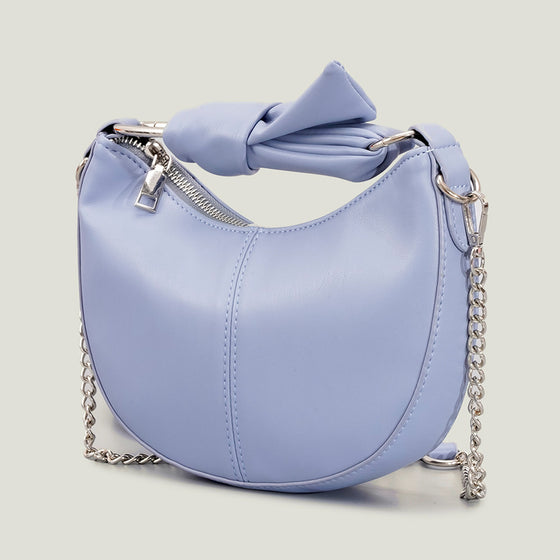 Vegan leather knotted handle Seville handbag 126
