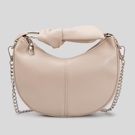 Vegan leather knotted handle Seville handbag 126