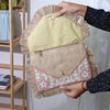 Jute rose  boho bag 155