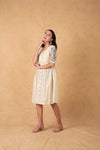 Ethically made Artisan crafted Saya Cotton Embroidered dress